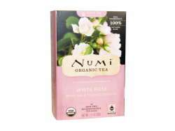Numi čaj bio Bílý s poupaty bílých růží