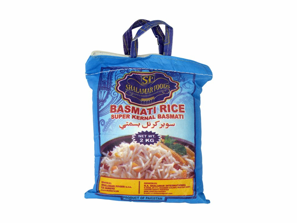 Rýže Basmati  Shalamar Foods 2 kg