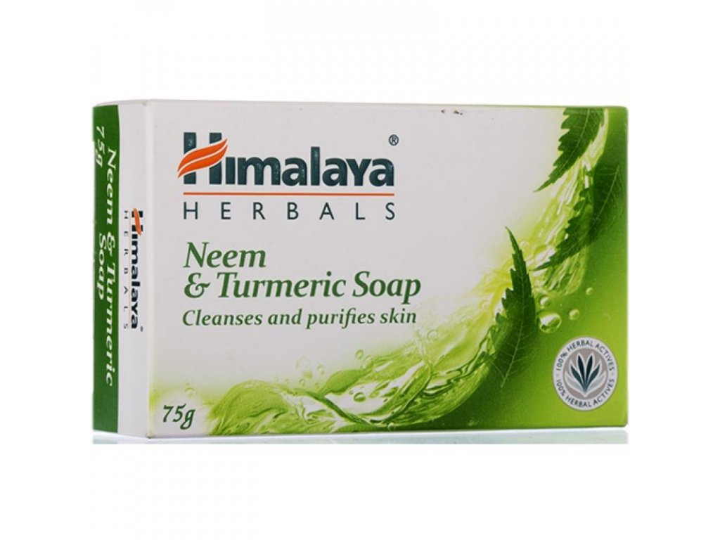 Himalaya mýdlo s neemem, citronem a kurkumou, 75 g