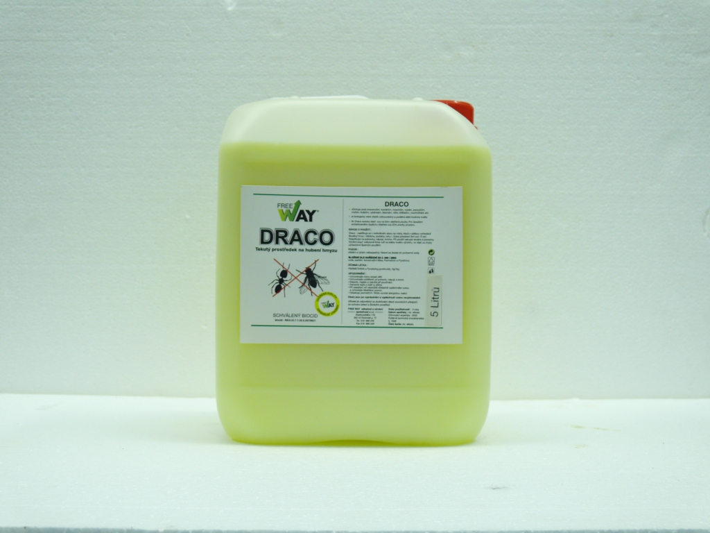 Hubící prostředek na hmyz DRACO-5l